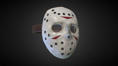 Hockey Mask Metahuman Ready Buy Royalty Free 3D Model By Tiko