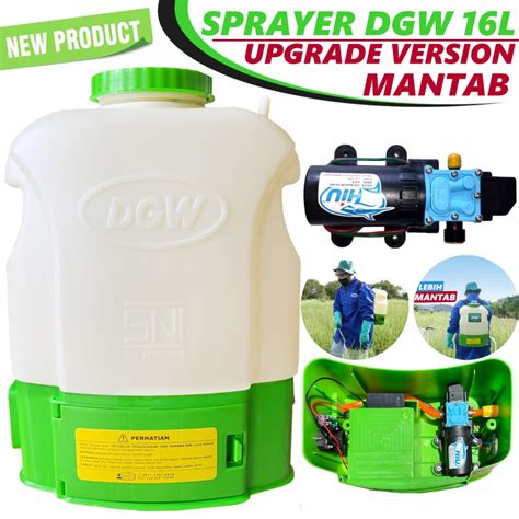 Jual Sprayer Elektrik Pertanian DGW Tangki 16 Liter Semprot Hama