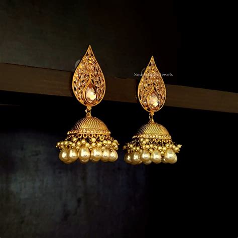 Gorgeous Jali Work Jhumkas Gorgeous Jali Work Jhumkas