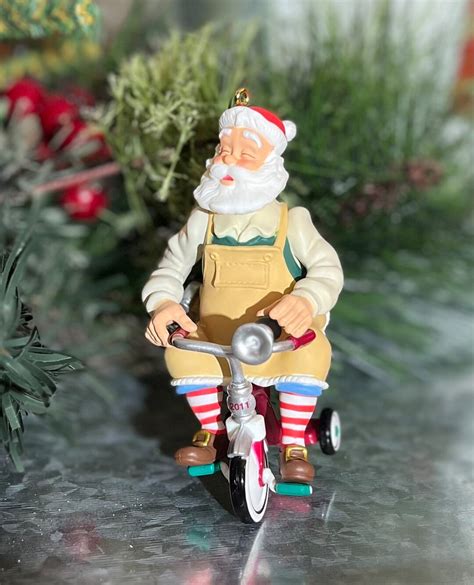 Hallmark Ornament Toy Maker Santa Hallmark Series Etsy