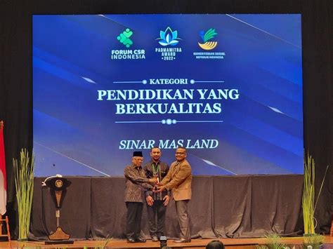 Sinar Mas Land Raih Padmamitra Awards 2022 Dari Kemensos