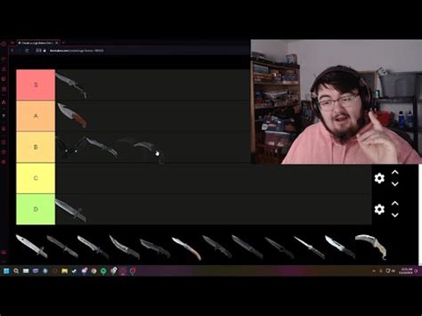 Cs Knife Tier List Austincs Youtube