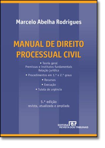 Manual De Direito Processual Civil Pdf Marcelo Abelha Rodrigues