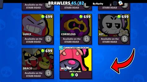 New Brawler Moe Legendary Gifts New Brawlers Brawl Stars