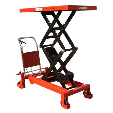 Liftmate Txl D Double Mobile Scissor Lift Table Kg Load Capacity