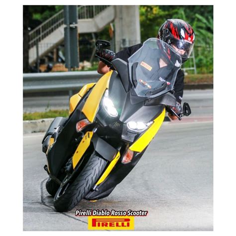 Jual Ban Yamaha Xmax Pirelli Diablo Rosso Scooter 12070 15 Depan