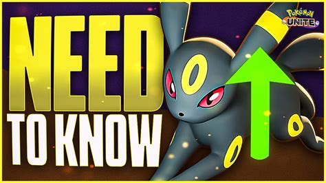 Umbreon Pokemon Unite Everything You Need To Know Youtube