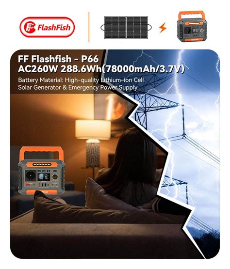 Flashfish P Portable Power Station