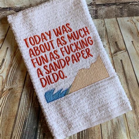 Sandy Dildo Embroidery Design Digital File Sew Inappropriate