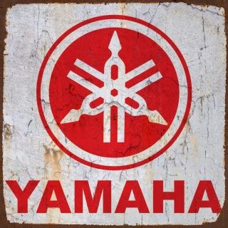 Yamaha Motorcycle metal tin signs | Vintage Yamaha Motorcycle repair ...