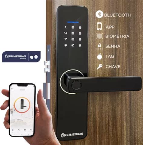 Fechadura Biométrica Inteligente Primebras App Tuya E Airbnb Frete grátis
