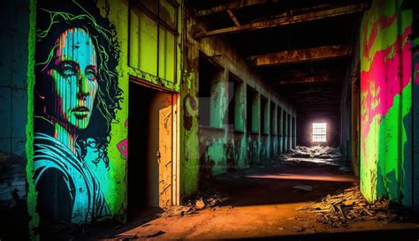 Derelict Building - Street Art by Art--Perfection on DeviantArt