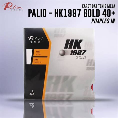 Jual KARET TENIS MEJA PALIO HK 1997 GOLD ORIGINAL | Shopee Indonesia