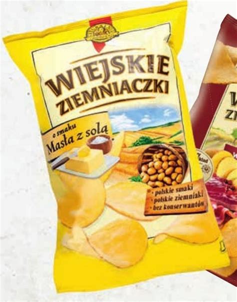 Archiwum Wiejskie Ziemniaczki Chipsy ziemniaczane o smaku masła z