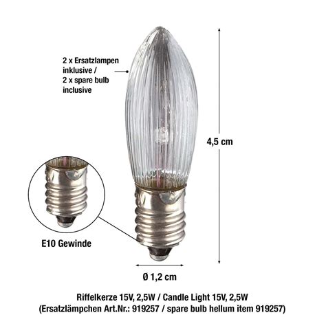 Lichterkette Kerzen Innen Led Lichtl Nge M Schaft Elfenbein