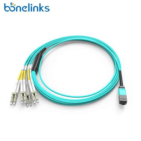 Om Cores Mpo To Lc Fiber Patch Cords