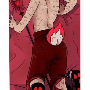 Dakimakura Grande Alastor De Hazbin Hotel Funda De Almohada Ligera De