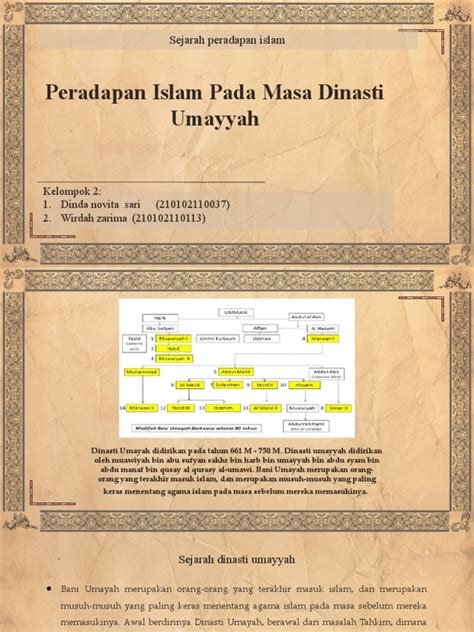 Dinasti Umayyah | PDF