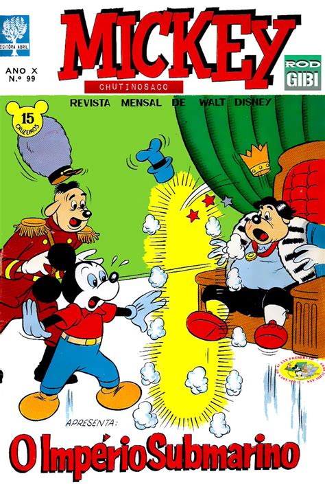 Gibis Cl Ssicos Mickey No Editora Abril