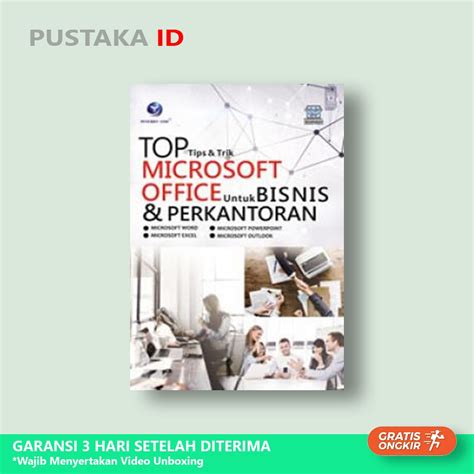 Jual Buku Top Tips Dan Trik Microsoft Office Untuk Bisnis Dan