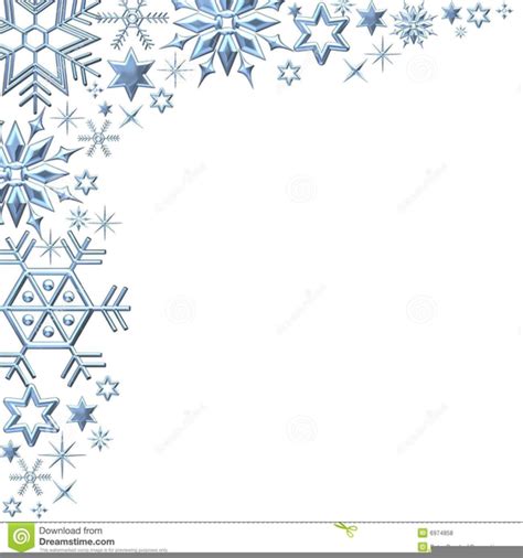 Christmas Snowflake Border Free Images At Vector Clip Art