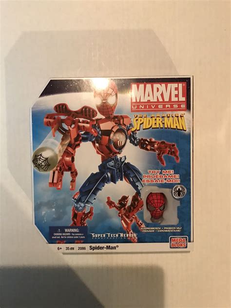 Mega Bloks Marvel Spider Man Super Tech Heroes Construction Toys 2086