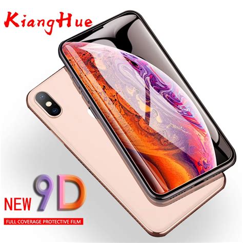 9d Full Cover Tempered Glass Screen Protector For Iphone X Xs Max Xr 9d