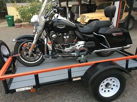 How To Tie Down A Harley Davidson Motorcycle On Trailer