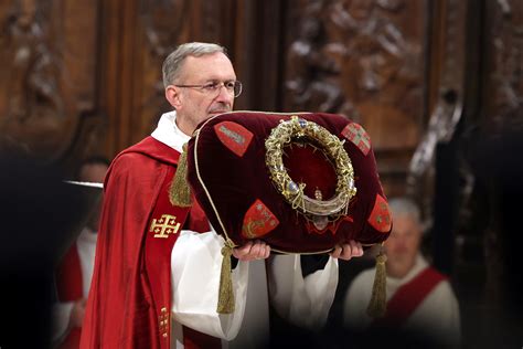 Crown Of Thorns Returns To Notre Dame Cathedral For Public Veneration