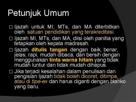 Sosialisasi Petunjuk Teknis Penulisan Dan Pengisian Blanko Ijazah