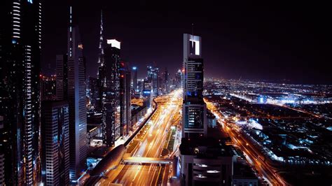 Dubai Night Hd Wallpapers