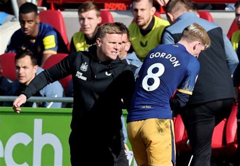 Eddie Howe Explains Reason Behind Anthony Gordon Substitution