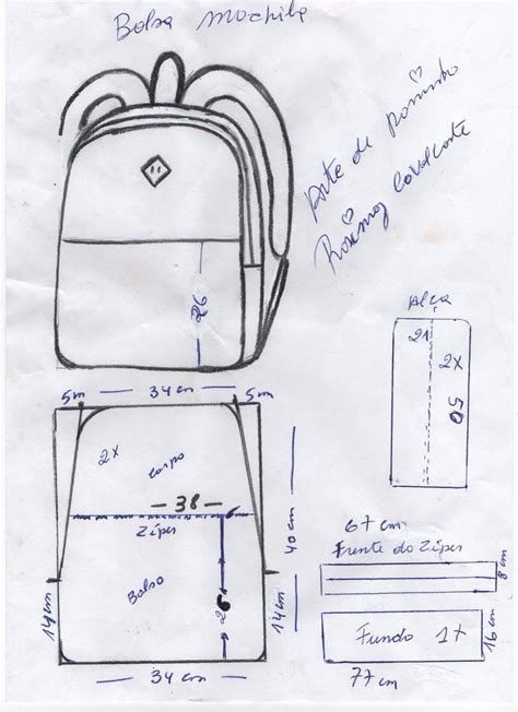 Moldes Para Hacer Mochilas Artofit