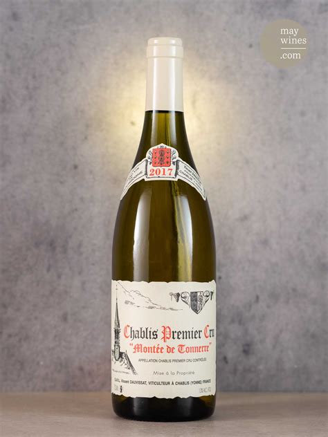 2017 Chablis Montee De Tonnerre Premier Cru Vincent Dauvissat May Wines