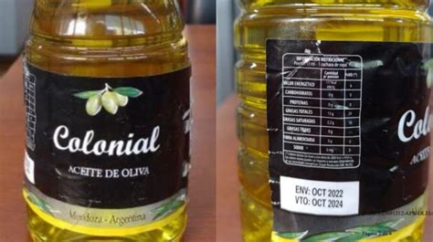 Anmat Prohibi Un Aceite De Oliva Por Considerarlo Un Producto Ilegal