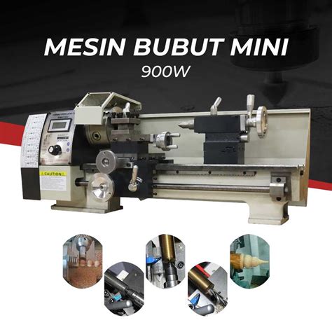 Jual GYX Mesin Bubut Kayu Mini Lathe Beads Woodworking 900W