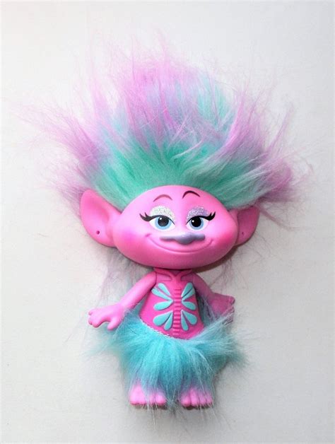 Ebluejay 2015 Hasbro Dreamworks Trolls Movie Pink Hawaiian 6 Troll Doll