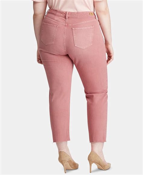 Lauren Ralph Lauren Plus Size Premier Straight Ankle Jeans Macy S