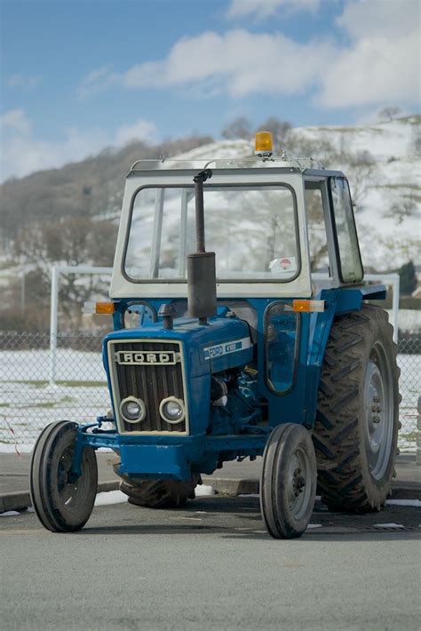 Ford 4100 Tractor Ford Tractor At The Nvtec Show In Bala