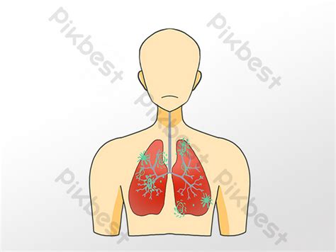 Cartoon Drawing Epidemic Pneumonia Symptoms Illustration PNG Images | PSD Free Download - Pikbest