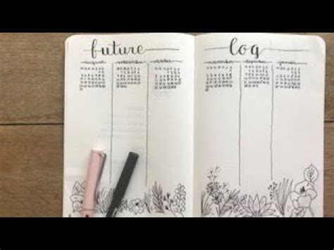 BUJO GUIDE 2 Future Log Deutsch Bullet Journal Starten How To