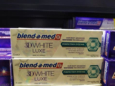 Blend A Med 3d White Luxe Toothpaste 75 Ml Inci Beauty