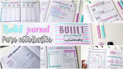 BULLET JOURNAL PARA ESTUDIANTES COMPLETO PASO A PASO YouTube