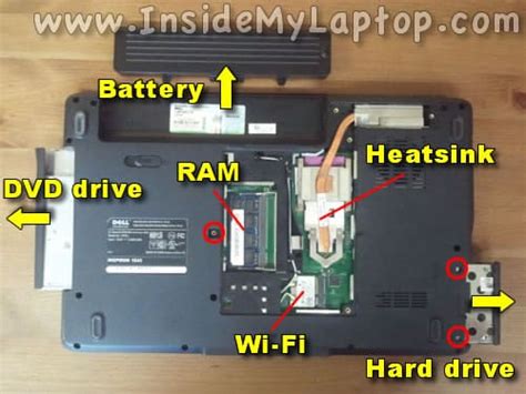 Complete Disassembly Guide For Dell Inspiron 1545 Inside My Laptop