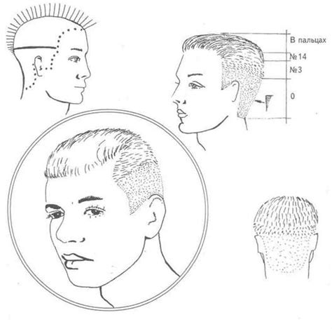 Схема и технология выполнения стрижки — КиберПедия | Diy haircut, Cool ...