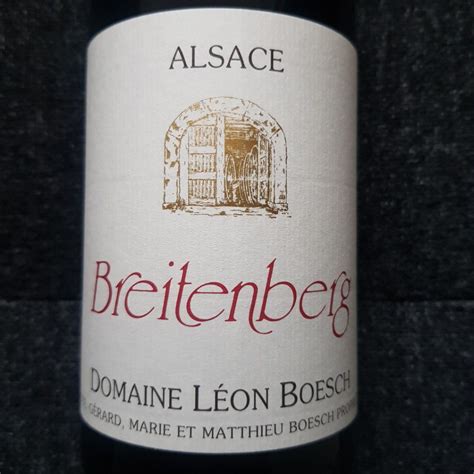 2019 Domaine Léon Boesch Riesling Breitenberg France Alsace