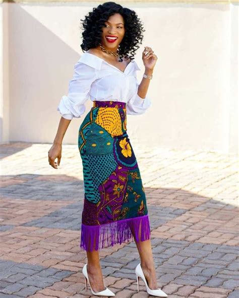 60 Latest Ankara Skirt Styles You Should Check Out Thrivenaija