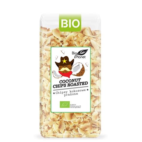 Chipsy kokosowe prażone BIO 150 g Bio Planet cena 4 69zł Sklep AleEko pl