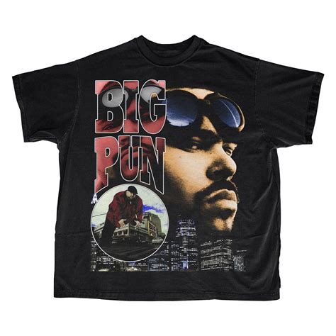 Big Pun T Shirt Tour T Shirts Tee Shirts Vintage Rap Tees Big Pun