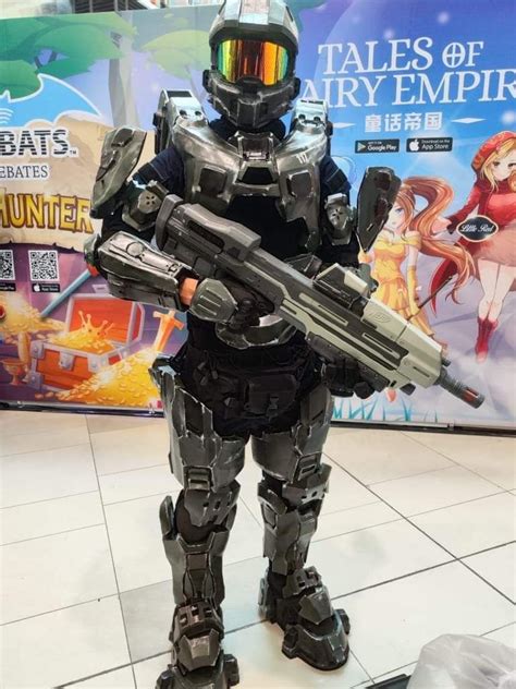 Halo Master Chief Cosplay Pieces, Hobbies & Toys, Stationery & Craft ...